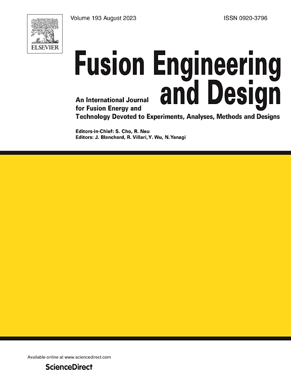 Go to journal home page - Fusion Engineering and Design